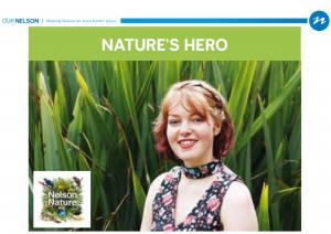 Nelson Nature Conservation Hero Nelson Nature Conservation Hero